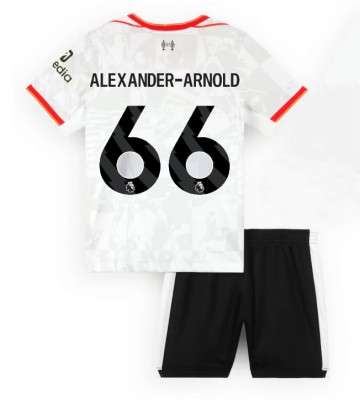 Liverpool Alexander-Arnold #66 Tredje Kläder Barn 2024-25 Kortärmad (+ Korta byxor)